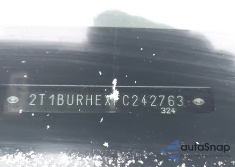 2015 Toyota Corolla Le из США, поврежденный, VIN 2T1BURHEXFC242763